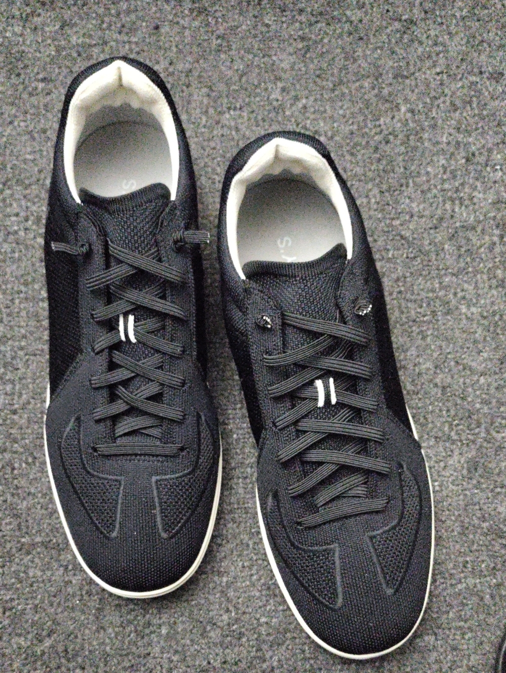 SAYE Black & White Sneakers Like New